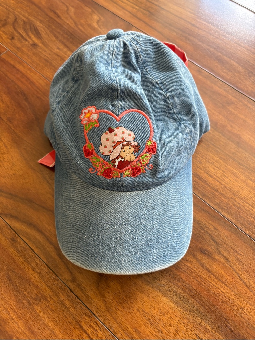 Strawberry Shortcake Light Blue Denim Cap